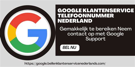 google klantendienst belgië.